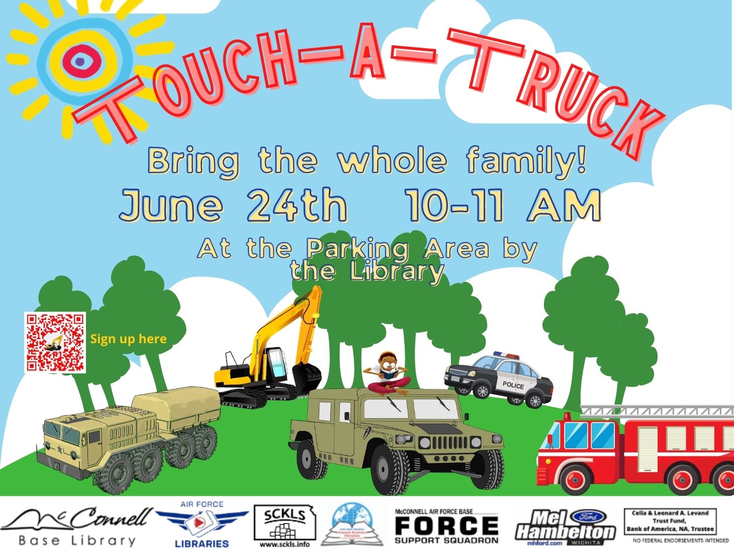 Touch-a-Truck - McConnell AFB Library